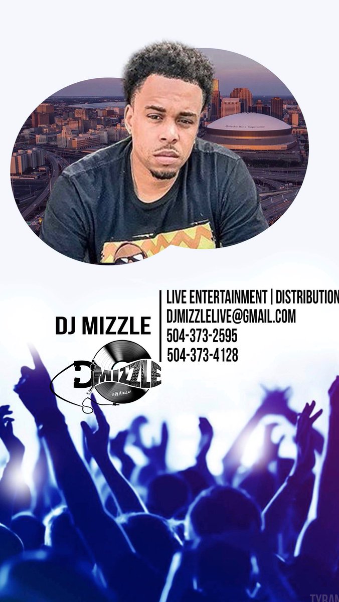 Lah_Rascal's tweet image. HEAR THE MUSIC. FEEL THE BEAT. 
to Book Dj MiZZLE (@DJMIZZLE504)
☎️504.373.2595
📧DJMizzleLive@gmail.com #DjMizzle #NOLA #DEFINITIONDJs #moveit4mizzle #themizzleexperience
