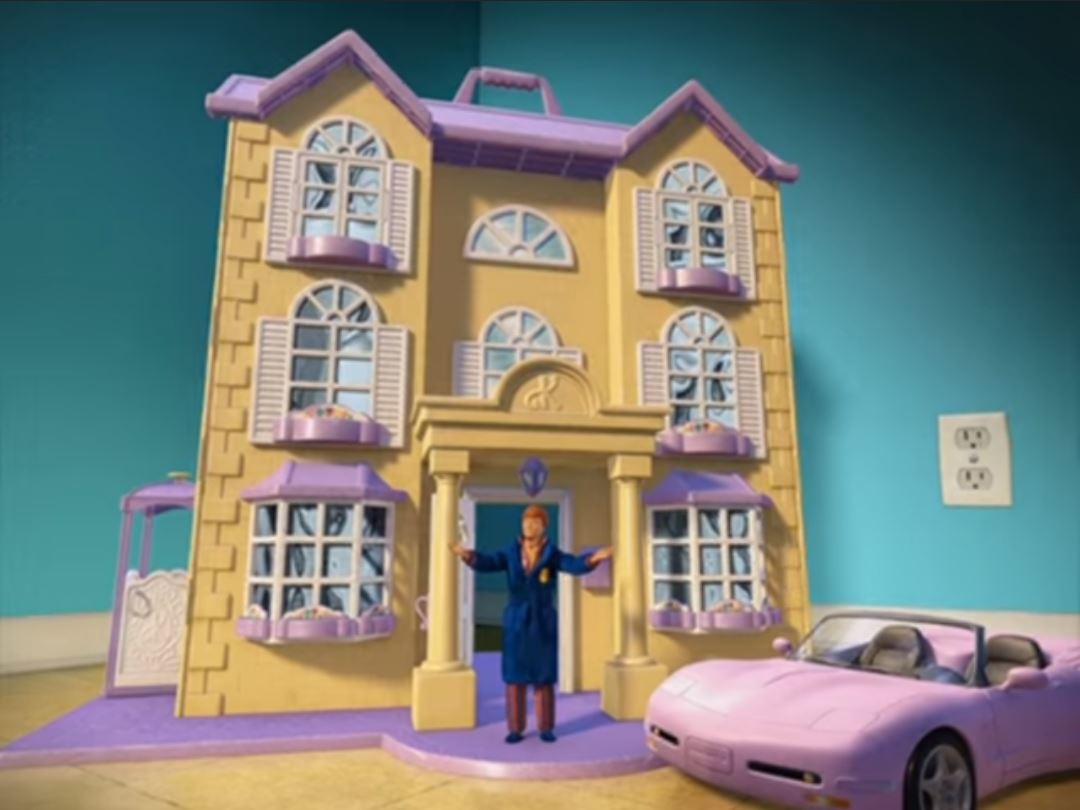 ken doll house
