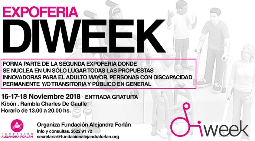 lauraraffo's tweet photo. La Fundación Alejandra Forlán realizará nuevamente la Expo Diweek que nuclea todas las propuestas para personas con discapacidad permanente o transitoria. Es abierta q todo público.
Muy buena iniciativa!
#diweek2018 @fundaleforlan https://t.co/ygnZBkvaIj