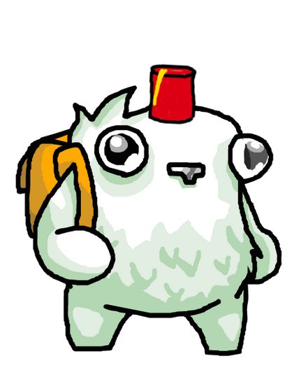 AlexHoratio_'s tweet photo. Whelp here's my entry for @Rhys510's #MelonHat competition! :D It's not that good but it's a cute lil fez for Melon to wear https://t.co/EIPPscWb2p