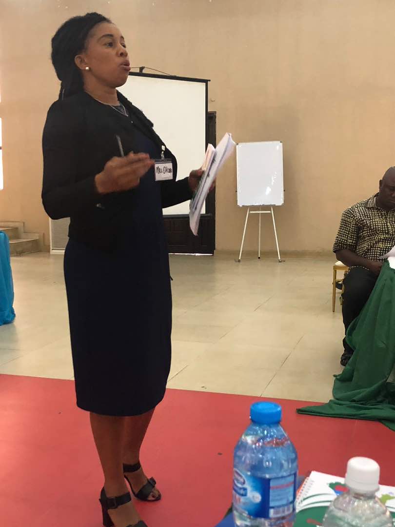 ChigozirimOdink's tweet photo. Today I moderated a session on @cleenfoundation activities to mitigate electoral violence in Nig for the 2019 general elections under the @EU_SDGN Programme supported by the @EUinNigeria.
#NigerDeltaDialogue
#AAPeaceWorks
#Non-Violent Elections
@laolub, @CCDNigeria @IPCng https://t.co/UZ3riED8uP