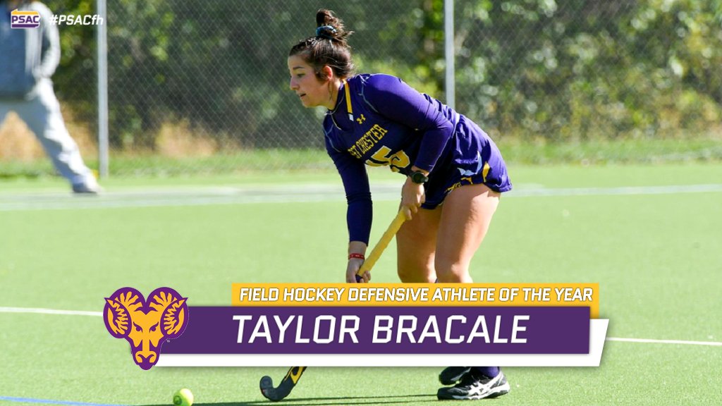 PSACsports's tweet image. #PSACfh Defensive Athlete of the Year goes to @WCUAthletics' Taylor Bracale! Bracale spearheads a defense that allowed 0.88 goals per game in 17 contests. She has amassed 1,158 minutes this season and has distributed a pair of assists. WCU’s defense has turned in eight shutouts.