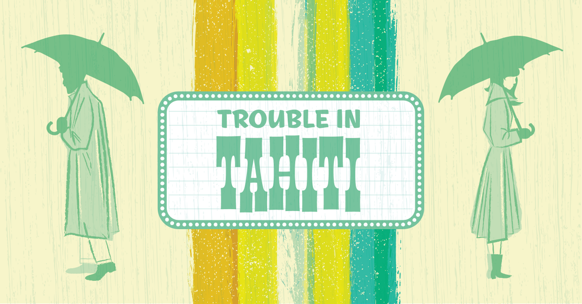 What lurks beneath the American Dream? The Turner-Fischer Center pays tribute to Leonard Bernstein with the classic "Trouble in Tahiti" - mailchi.mp/lsu/trouble-in…