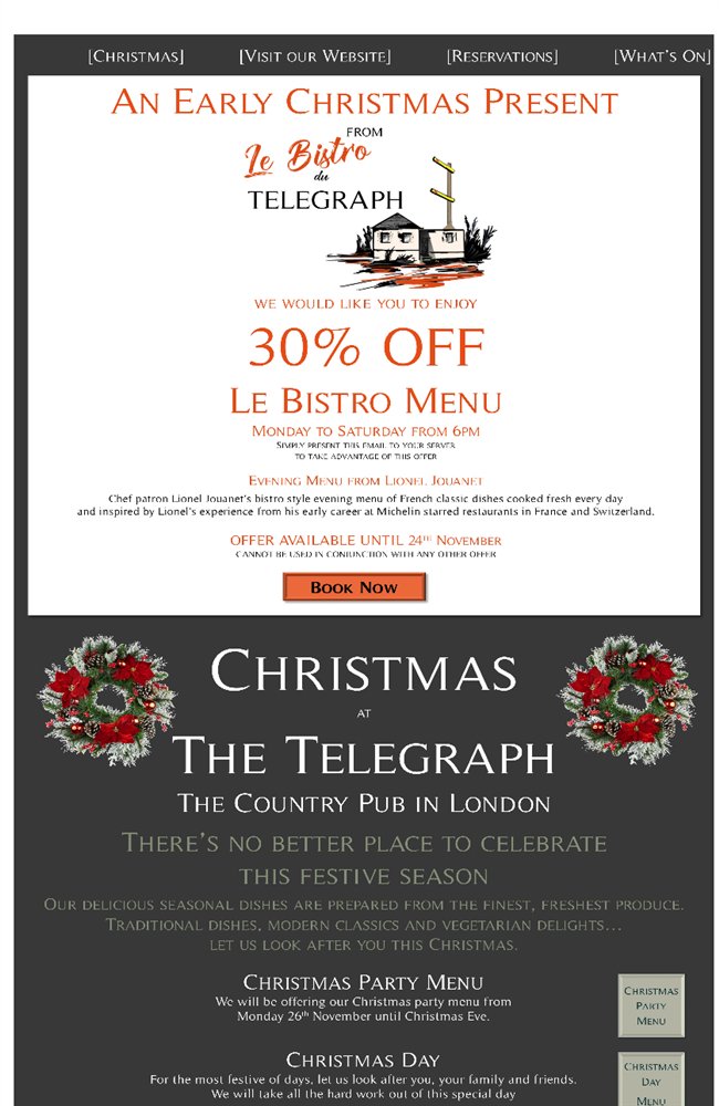 pub_events's tweet photo. An early Christmas present from The Telegraph https://t.co/AyWWQfxJNo https://t.co/1OAOnPTyfN