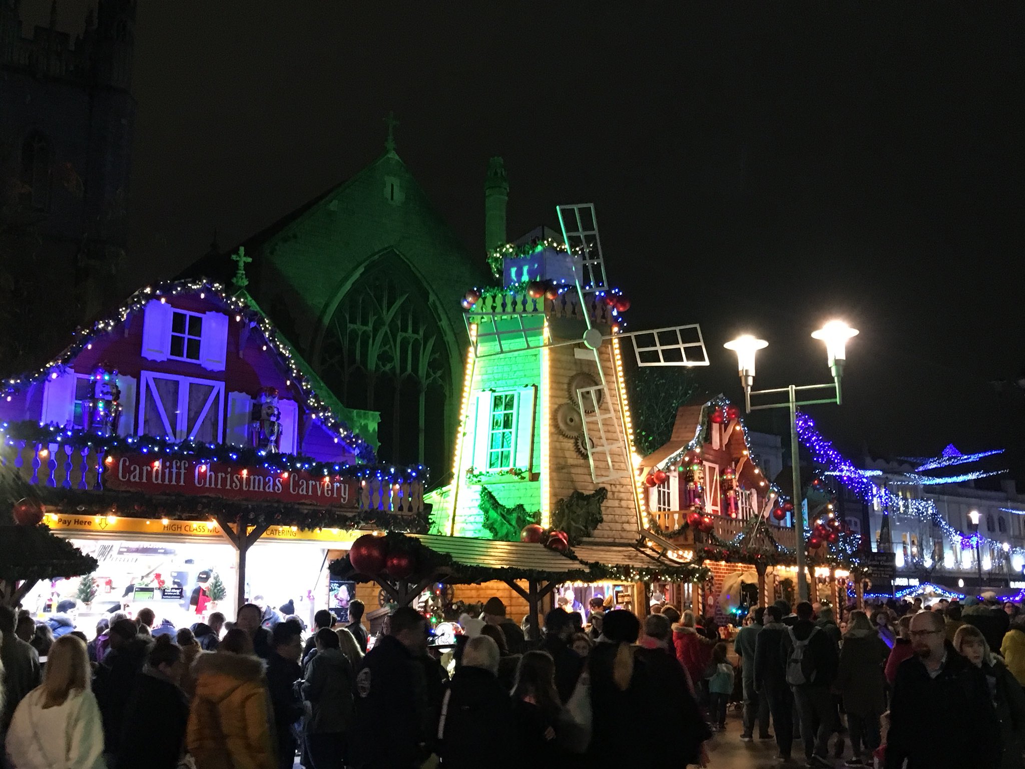 Cardiff Council on Twitter: "As of tonight Cardiff is walking in a winter wonderland all the way 
