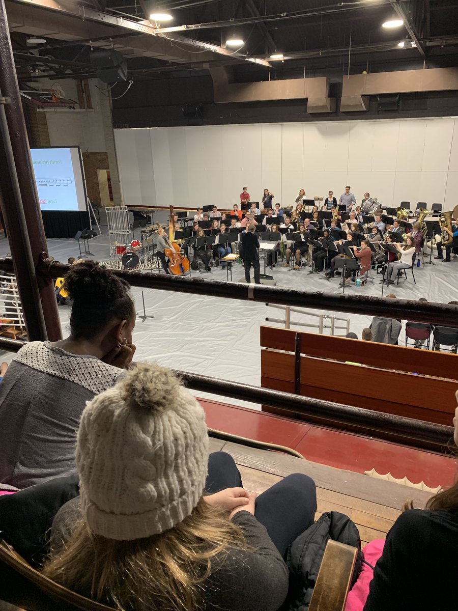 caitlin_tisch's tweet photo. Enjoying the youth concert at Concordia University  🎻🎷🎺🥁#nostoppingusnow  #dayBeyeday https://t.co/fxlOYkmp0g