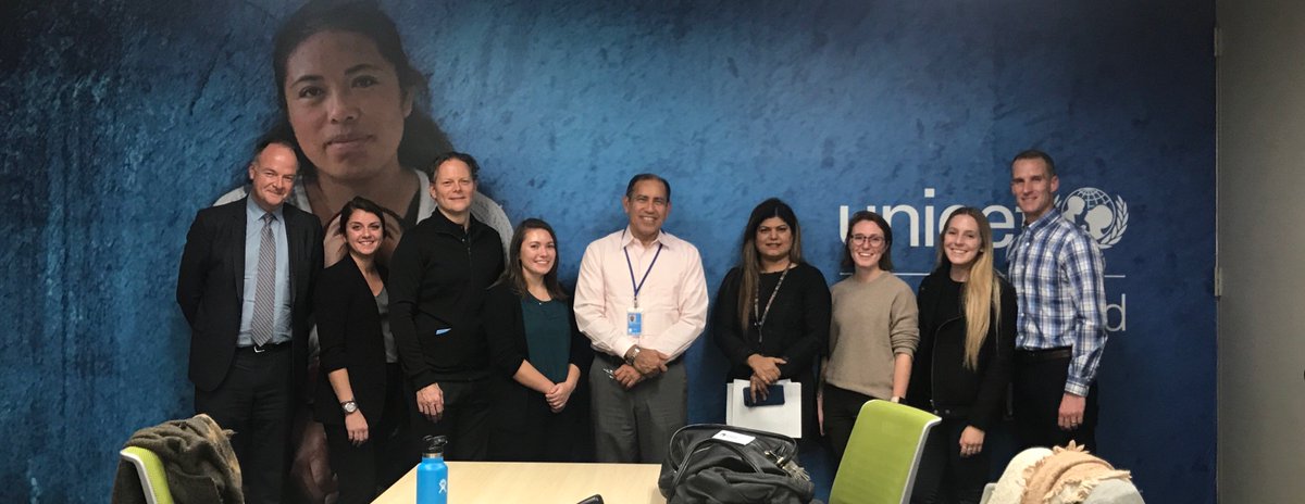 #NYUGlobalHealth students presented their findings from their internship with <a href="/UNICEF/">UNICEF</a> in Cox's Bazar at NYHQ last week. Check out the full story about their internship in ASPPH here!  bit.ly/2K4trxI