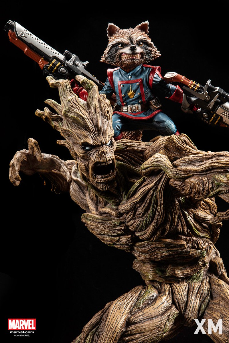 GHeroesEurope's tweet photo. PreOrder XM Rocket &amp; Groot 1/4 statue here with us in europe. Start 16.11.2018 at 19:00 o´clock (GermanTimeZone). Thank you.

PO Rocket &amp; Groot - English : https://t.co/6ZVOCg5n96
PO Rocket &amp; Groot - German : https://t.co/tD4dj9I0Er

#XMStudios #XMStudiosGH #Marvel #RocketGroot https://t.co/Sk7iPShkiT