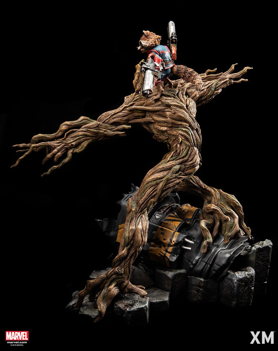 GHeroesEurope's tweet photo. PreOrder XM Rocket &amp; Groot 1/4 statue here with us in europe. Start 16.11.2018 at 19:00 o´clock (GermanTimeZone). Thank you.

PO Rocket &amp; Groot - English : https://t.co/6ZVOCg5n96
PO Rocket &amp; Groot - German : https://t.co/tD4dj9I0Er

#XMStudios #XMStudiosGH #Marvel #RocketGroot https://t.co/Sk7iPShkiT
