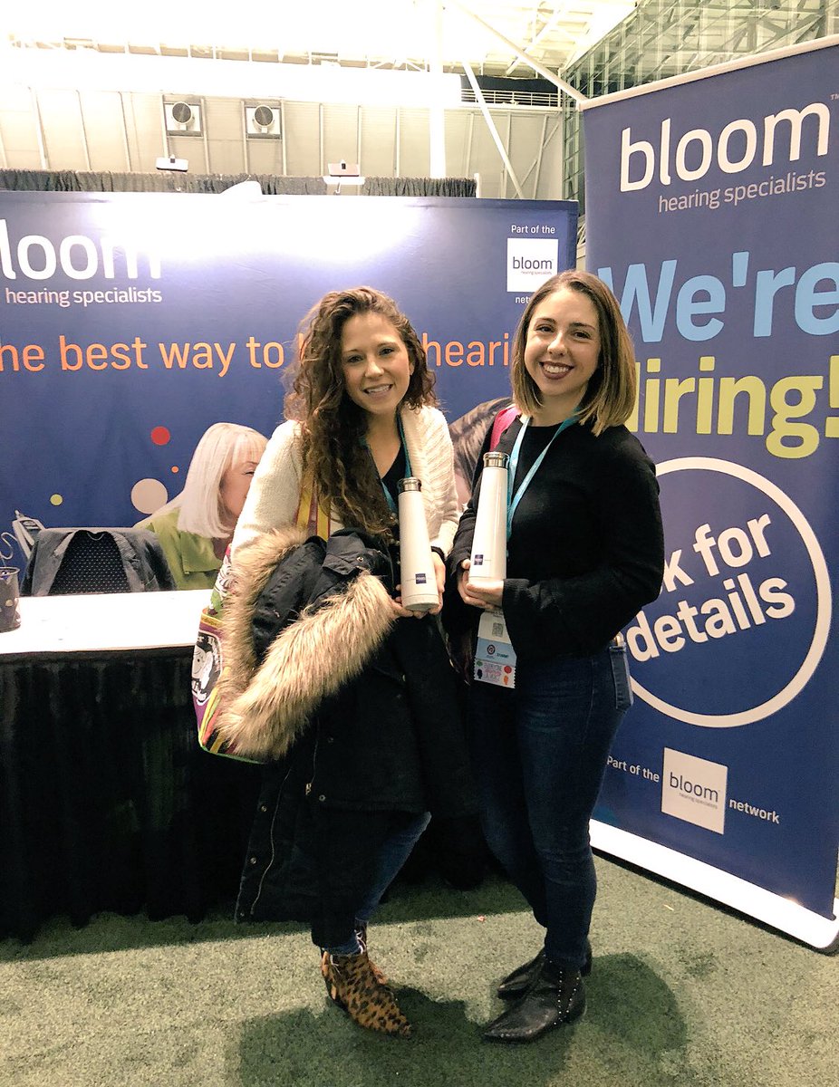 Audiology Students: stop by booth #1183 and learn about extern opportunities. #ASHA18 #nsslha #audpeeps #audiology #bloomhearing