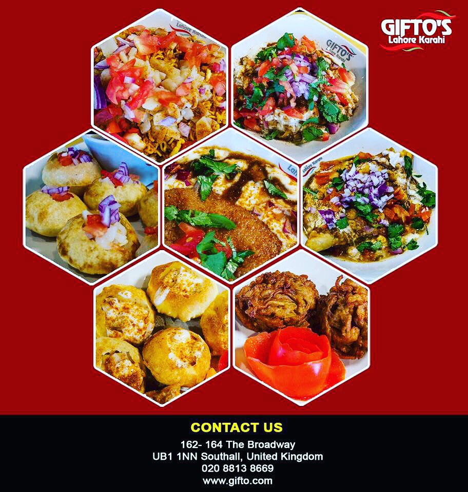 You will rarely find a Pakistani or an Indian who does not like chatpata street food 😋
Enjoy from a wide range of street food variety at Gifto's including Pani Puri, Dahi Puri, Bhel Puri, Dahi Bhalla and a lot more
 #streetfood #starters #bhelpuri #panipuri #dahipuri #dahibhalla
