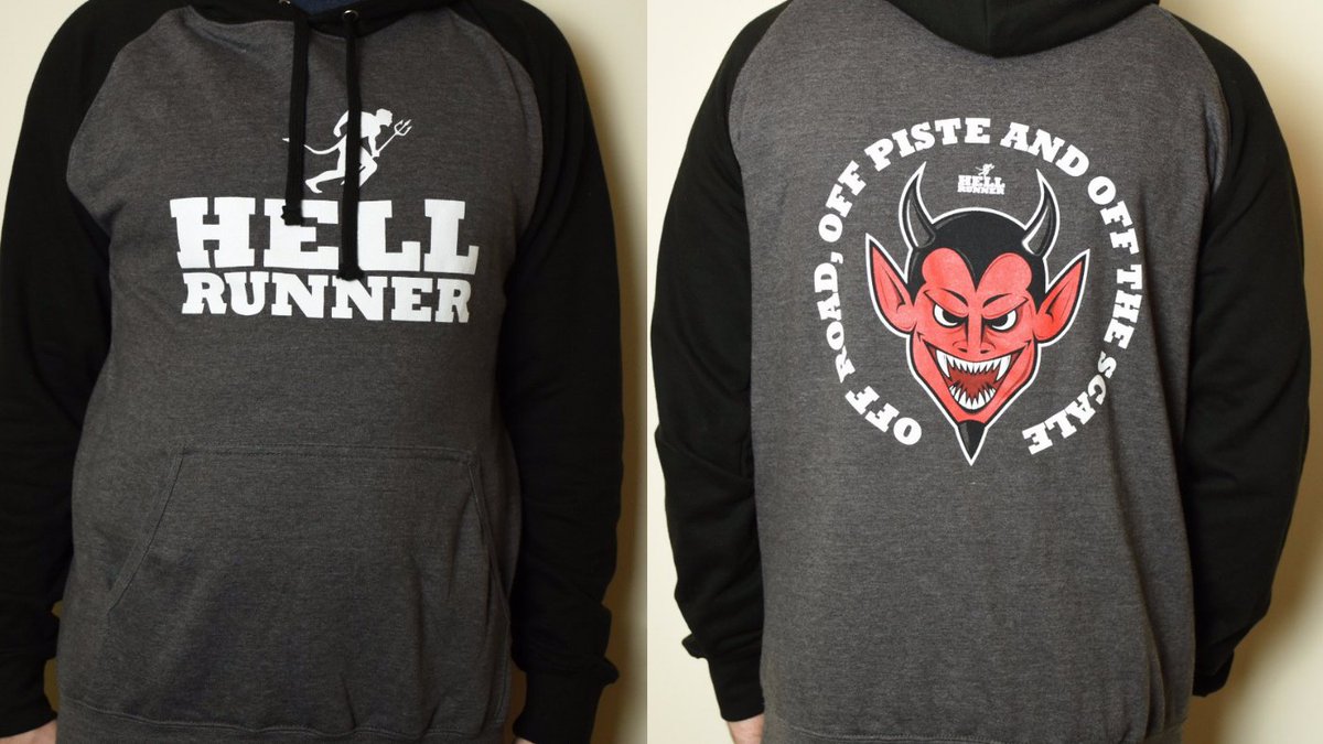 We have a very limited quantity of our 2018 limited edition HellRunner Hoody for sale at Hell Down South.

If you don't want to miss out, email info@trailplus.com with your name and size and we will hold one back for you. #running #ocr