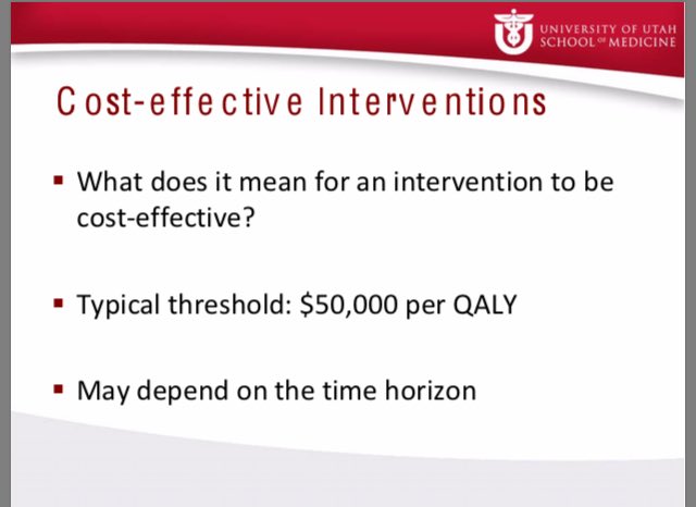 What does cost-effectiveness mean to you? ⁦@Vanessa_S91⁩ discusses arbitrary cut-offs of a “price per QALY” approach. Ultimately, what are we willing to pay? ⁦<a href="/SHEA_Epi/">SHEA</a>⁩ ⁦<a href="/PIDSociety/">PIDS</a>⁩ ⁦<a href="/SIDPharm/">SIDP</a>⁩ #ASRW18