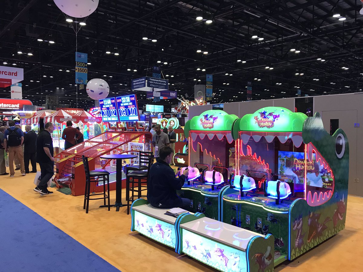 Park_Journey's tweet photo. Seriously, rows and rows of video games. It would take days to try and play everything. #IAE18 #IAE2018 https://t.co/D84PbmHoRg