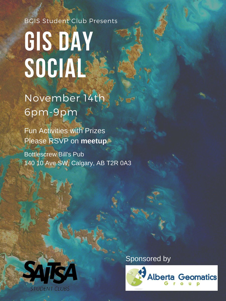 Alberta_Geo's tweet photo. Thanks SAIT BGIS Student Club and @SAITSA for hosting a great GIS Day celebration last night.  Many student and industry folks celebrating and Wade Hawkins showed some great work going on at  @SAIT Centre for Innovation and Research in Unmanned Systems. https://t.co/s7Hhpyve8z