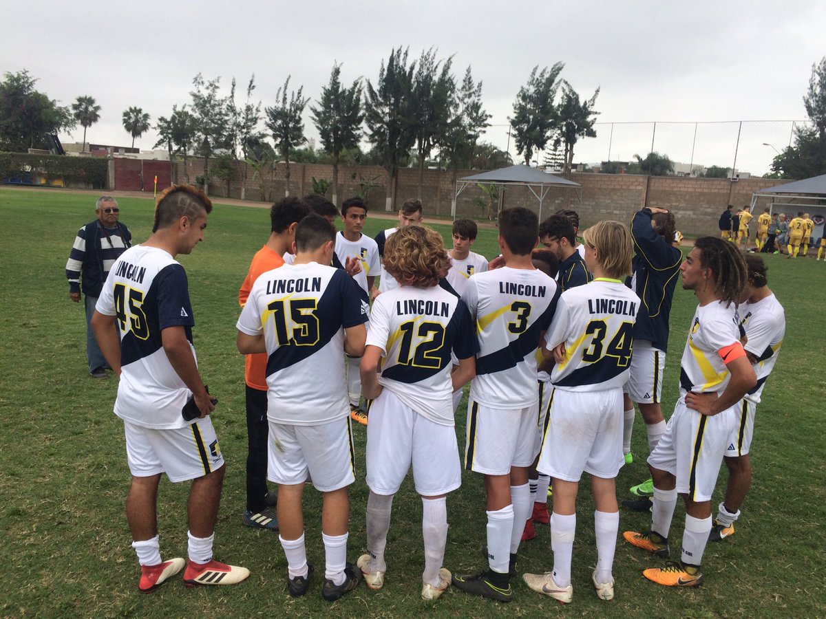 AELhighschool's tweet photo. Lincoln boys win first match in Lima 2-0 vs Uruguay.
⁦@lincolnael⁩ #aelincoln #aelcondors https://t.co/SZPfyw2QLK