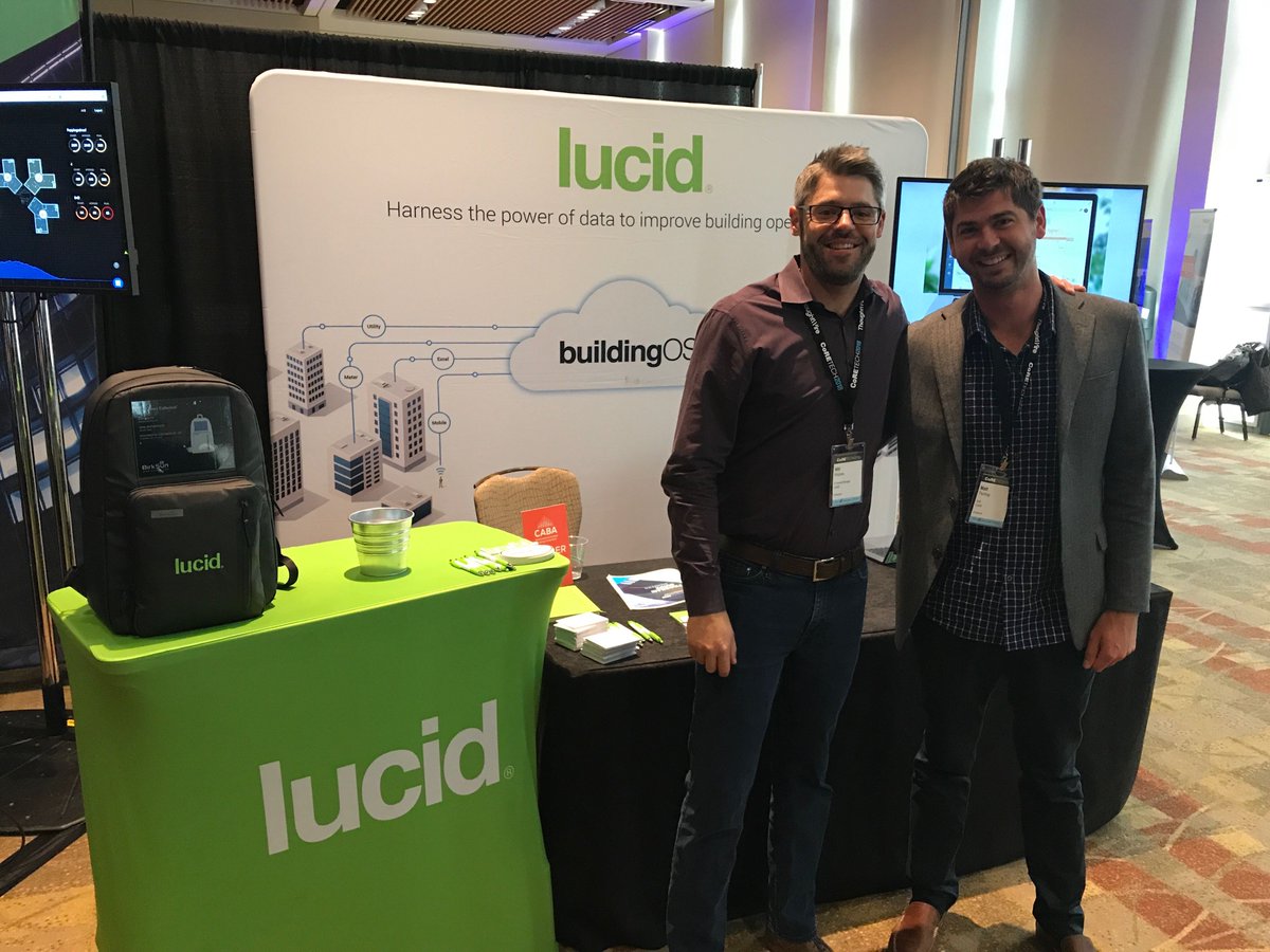 AtriusISG's tweet photo. Are you are #Coretech2018? Stop by table 24 and say hello to the Lucid team! Get a demo of BuildingOS and enter to win a solar-powered backpack to charge your devices! https://t.co/52YYQiIuht