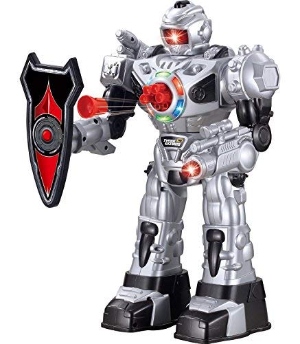 Think Gizmos Large Remote Control Robot for Kids â Superb Fun Toy RC Robot â Remote Control Toy Shoots Missiles, Walks, Talks Dances (10 Functions) from Think Gizmos: Now you are looking at Think Gizmos Large Remote Control Robot for Kids â Superb… dlvr.it/QrL993