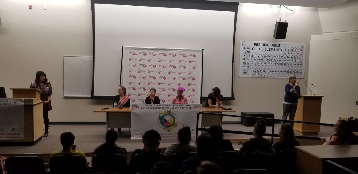 Stevenson1976's tweet photo. #CRE7thGATHERING youth panel @CdnRoots https://t.co/mvYrmTxVbO