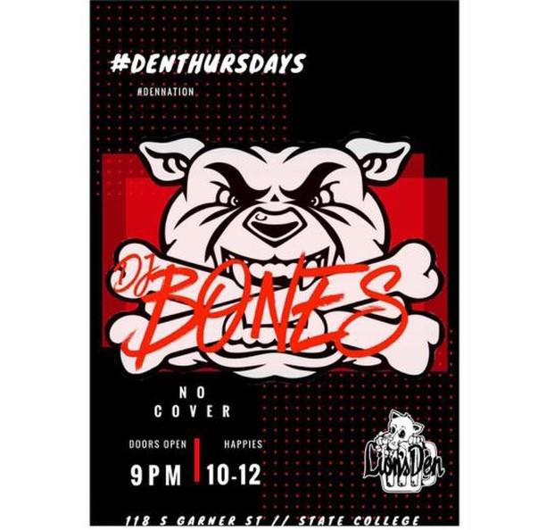 LivePrestige's tweet photo. PENN STATE 🗣
It may be snowing outside but @lionsdenpsu is open for business with DJ BONES for THIRSTY THURSDAY 🔥🍻
21+ | Doors open 9PM | Happy Hour 10PM-12AM
#theLPway #DenNation https://t.co/BEO272TlVv