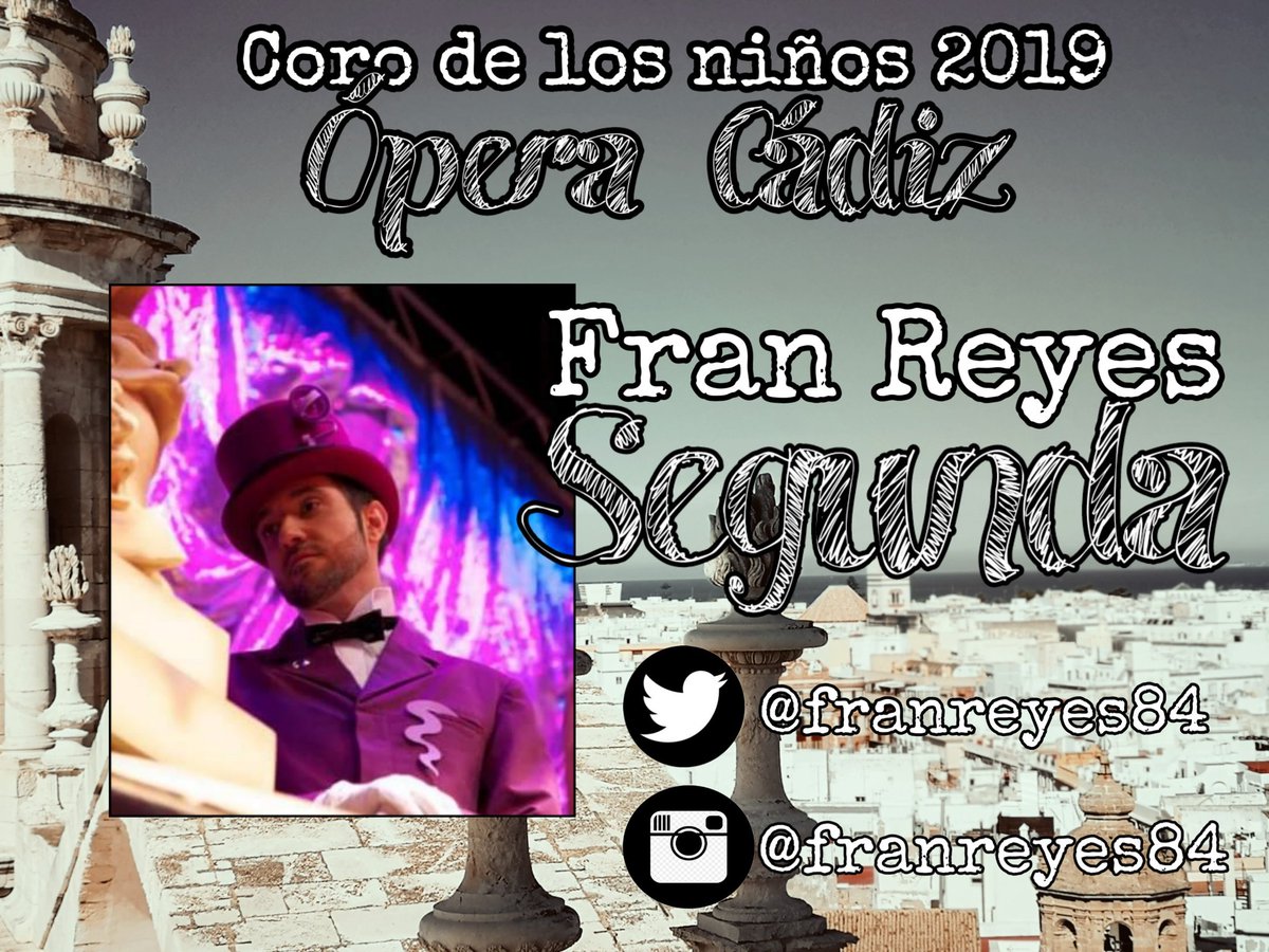 corodenandi's tweet photo. 🤵COMPONENTES🤵

Hoy os traemos a Fran Reyes, segunda, que vuelve a casa tras haber estado con nosotros en el musical, 2012 y en la antología en 2017, después de un destierro comparsista y un año viendo la champions (jura que la vio entera). Fichaje 23 bis. @FranReyes84 https://t.co/F7yp97n5bY