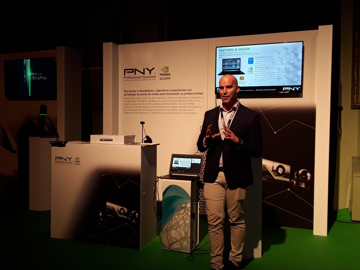 AutodeskEsp's tweet photo. PNY incrementa la productividad de #Diseñadores, #Ingenieros y #Arquitectos con #Tecnología de punta de @nvidia #AutodeskExperience #TheFutureOfMaking https://t.co/8pGG5RF9A3