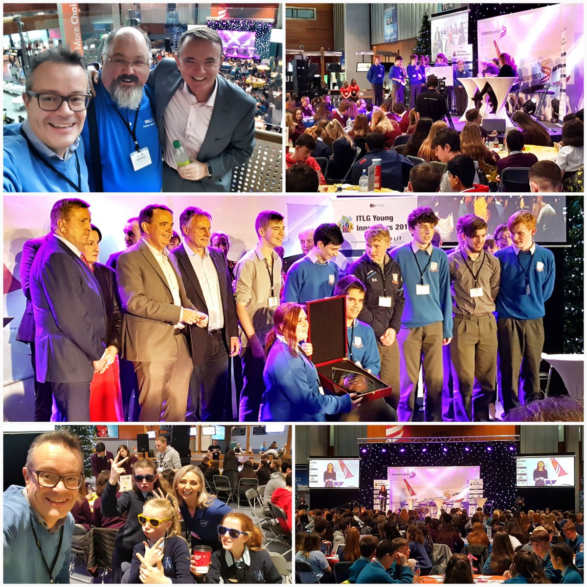 Dave_Griffin's tweet photo. Smashing day #youngitlg @ShannonAirport #dragonsaplenty #youngminds Congrats to winners #GortCommumitySchool - a trip to Silicon Valley awaits! Thanks to great team of @DellIreland #Limerick mentors & Techs! @LimerickIT Congrats @GillianBarry on making it all happen! #iwork4Dell https://t.co/wRBscpB5Tu