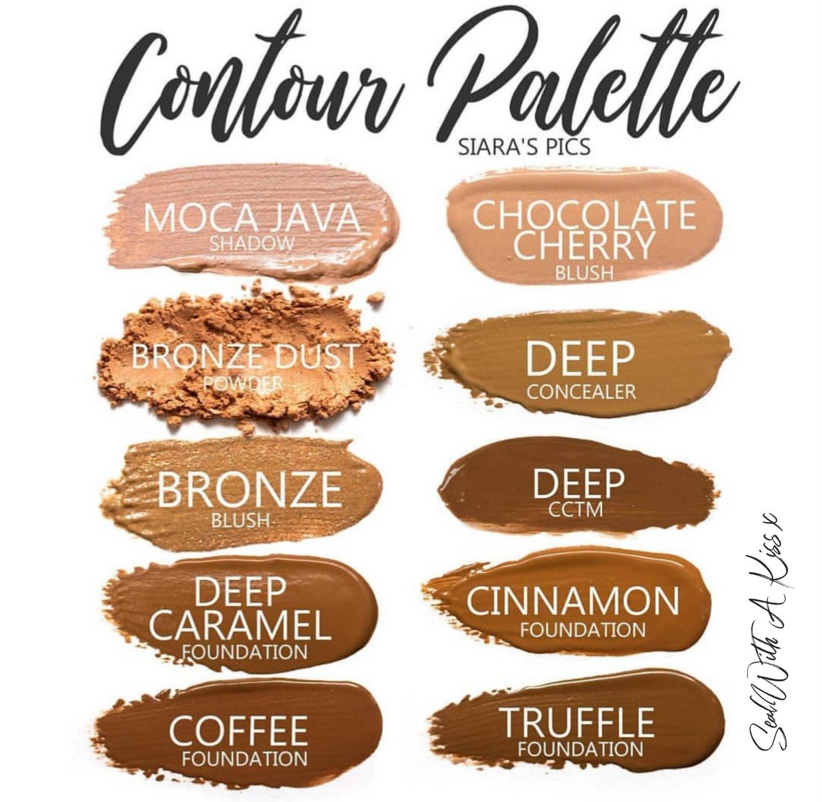 sealwithakissx's tweet photo. You can use so many different products to contour with.... BlushSense, Color Concealer, Bronzing Powder, CCTM, MakeSense Foundation.... And of course my Shadow of the Week Moca Java!!!! 💋
#contour #blushsense #cctm #makesensefoundation #colorconcealer #bronzingpowder #mocajava https://t.co/H6LuhuFyFj