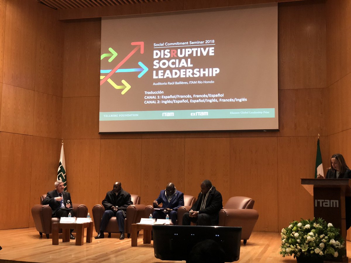 andreasolanor's tweet photo. “Liderazgo para La Paz” #CompromisoSocialITAM 
*Imam Omar Kobine Layama, Central African Islamic Community, Presidente.*Dieudonné Nzapalainga, Arzobispo de Bangui *Nicolas Guérékoyame-Gbangou, Alianza Evangélica de la Rep. Centroafricana, Presidente @ITAM_mx Prof. Roberto Zocco https://t.co/wO8t3ghQKq