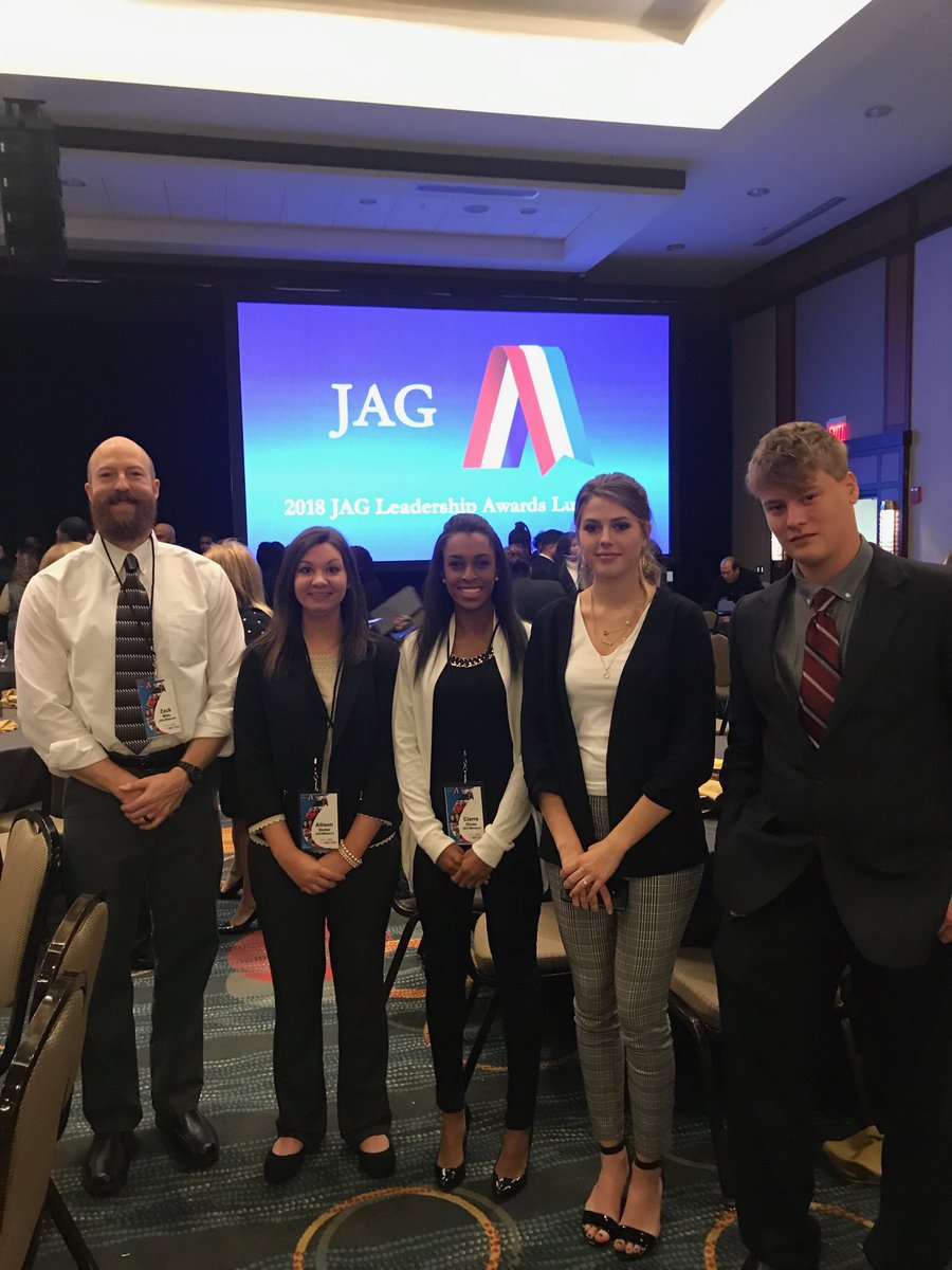 CHS students currently visiting Washington DC for the National JAG convention.