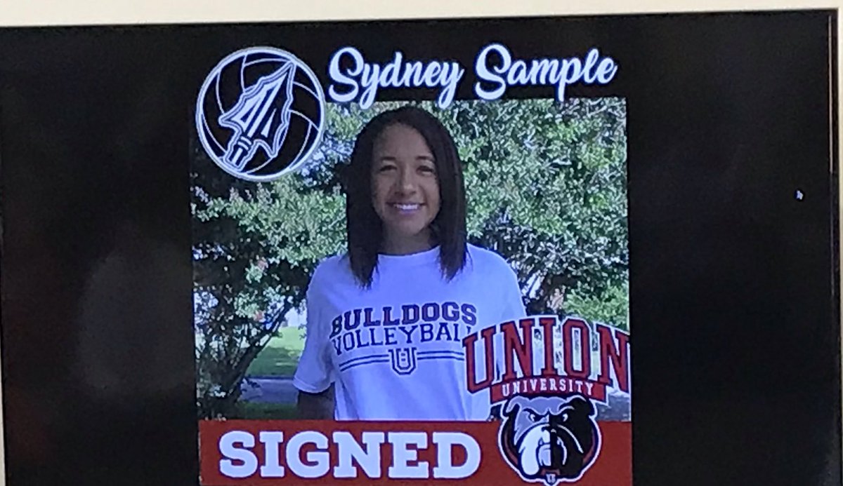 ChrisHudgison's tweet image. Another Lady Raider going next level.

Nettleton’s Sydney Sample is a two-time All-State selection.

She’ll play college volleyball at Union @UNION_VB @NettletonVB