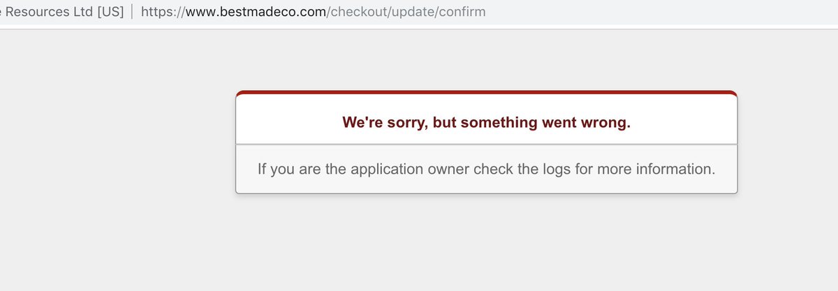 roykolak's tweet photo. @BestMadeCo I think you are having some checkout troubles! https://t.co/7yVPFnfoNn