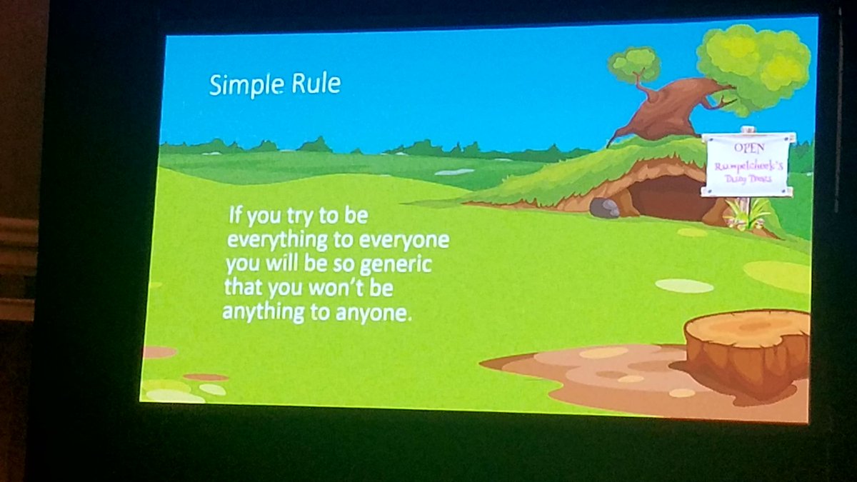 Don't be a Rumpelhoarder. <a href="/mistymegia/">Theatre of Public Speaking</a> #AICPAwomenlead