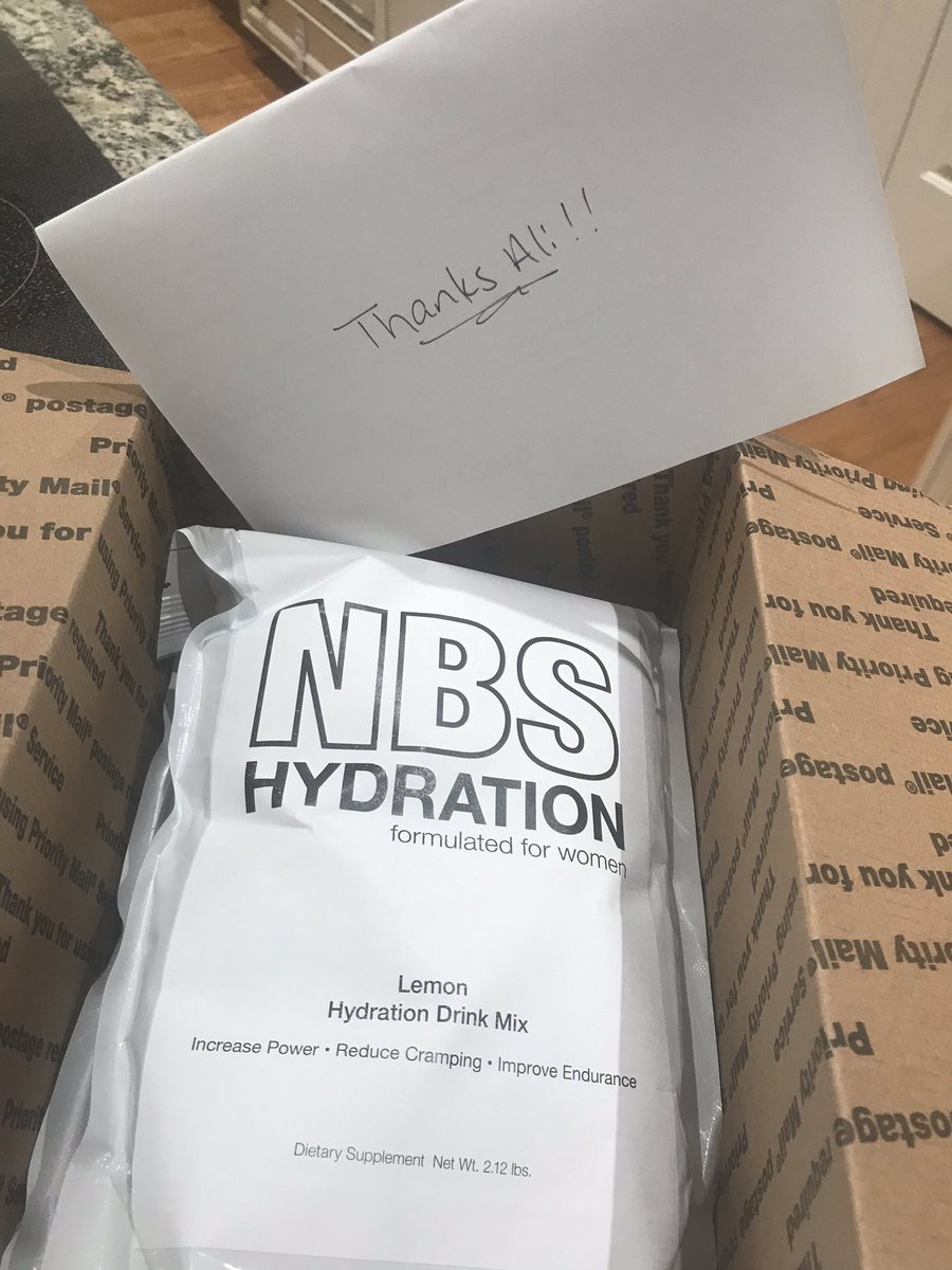 Love opening up my #BTNutrition packages!! #USACycling #NBSHydration