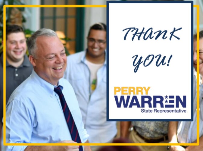 Thank you to all friends, family, staff and organizations for your support and for all the voters who re-elected me as your State Representative for PA District 31. I will continue to bring our message of community, hard work and responsive government to Harrisburg.