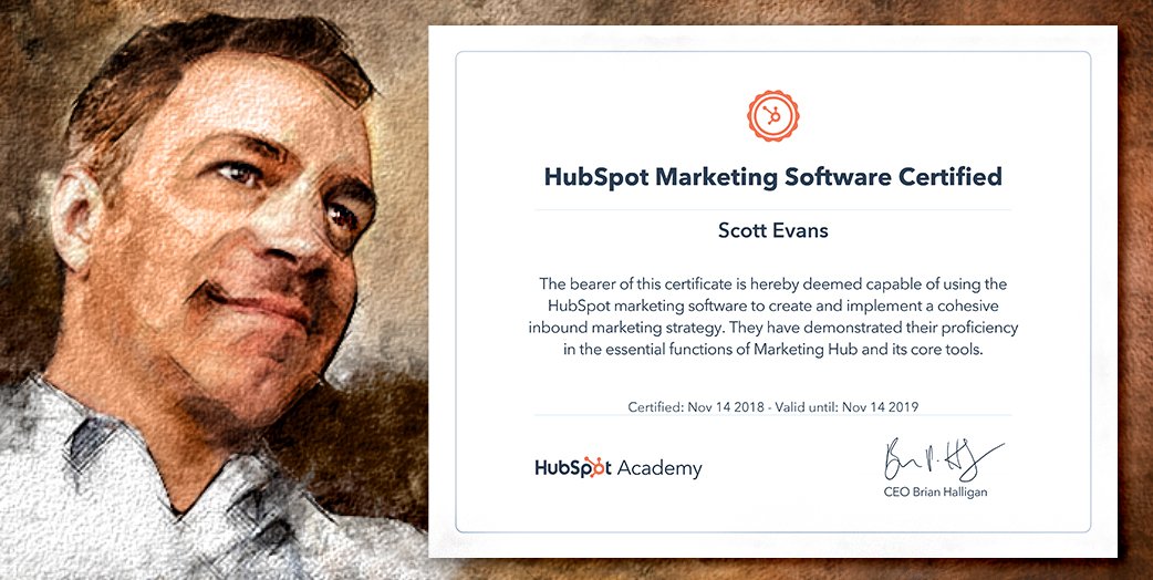 ScottEvansBDC's tweet image. So this happened.
#HubSpotMarketingSoftwareCertified #InboundMarketing #MarketingAutomation @Chivez @1918 @danlondon