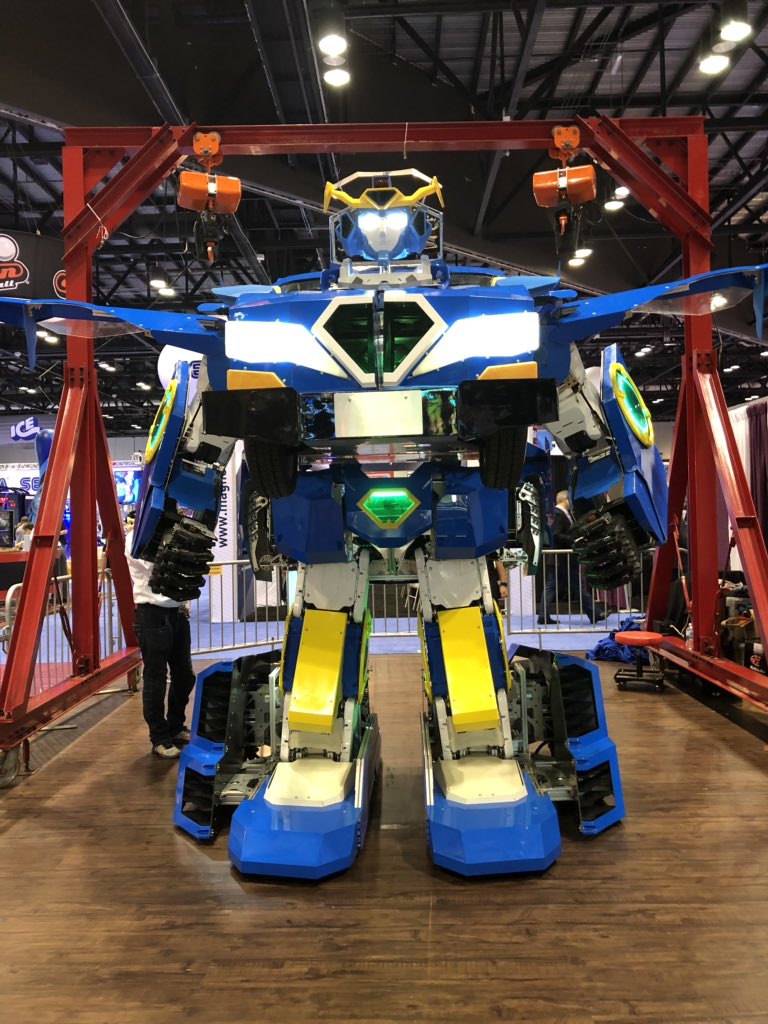Azrael07463241's tweet photo. Today’s our robot schedule 14:30
15:30
16:30
#IAAPA2018 https://t.co/DyfSot788c