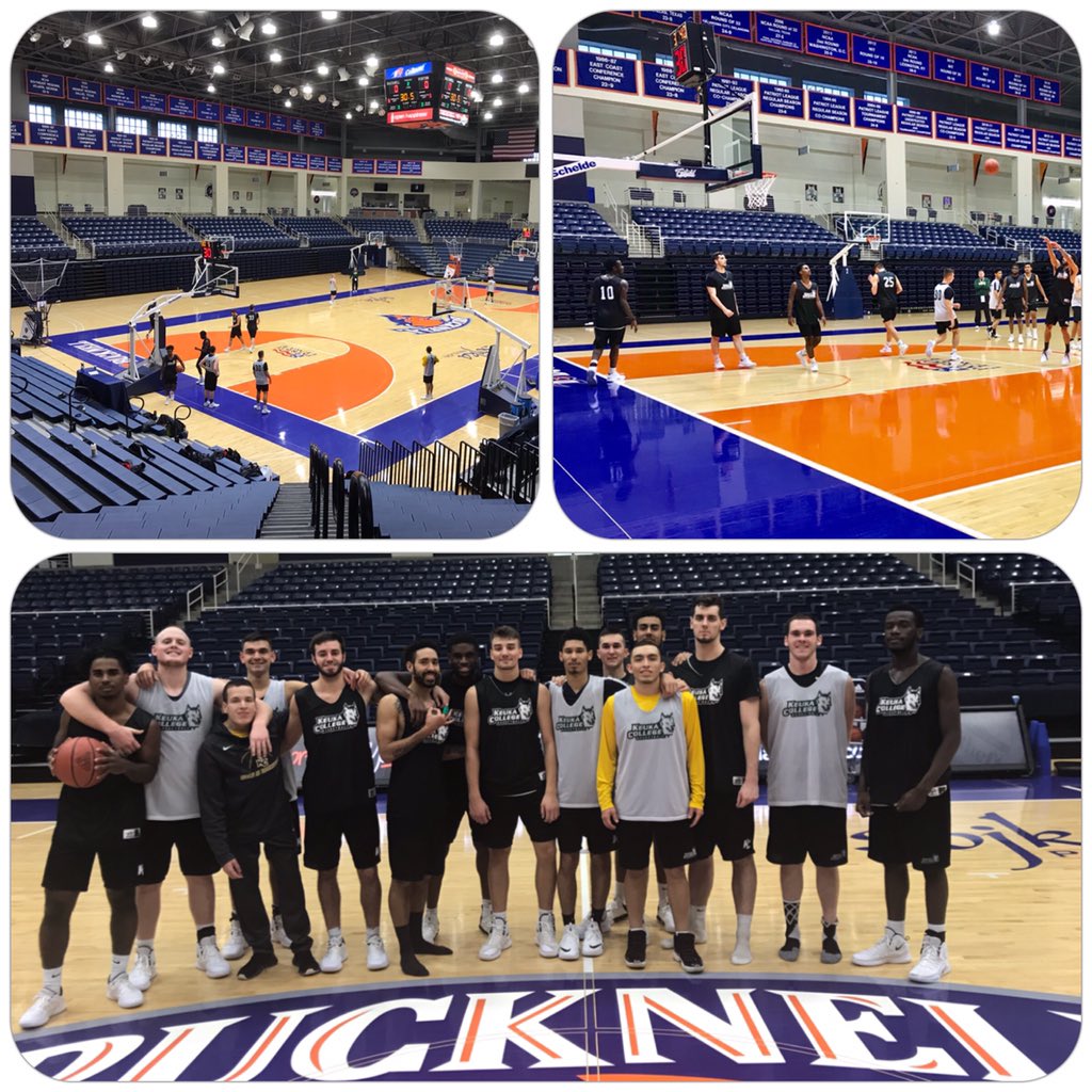 Keuka_MBB's tweet photo. Braving a little weather as we travel down to Virginia! Stopped at Bucknell University for a little practice time. Thank you to @Bucknell_Bison and @Bucknell_MBB for their hospitality. Go Wolves!!! #FOE #KCMBB https://t.co/JfXD5waznn