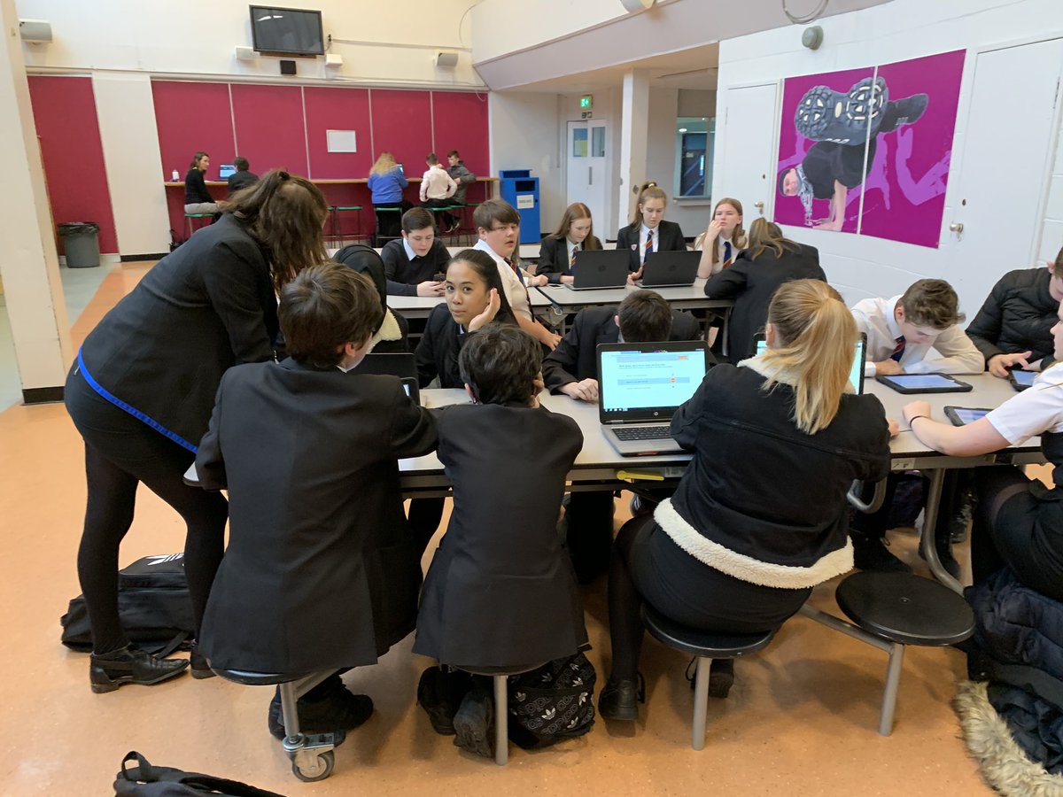 DYWCN_HS's tweet photo. All S3 pupils took part in another fabulous careers event today, interviews with Skills Development Scotland Staff and working with our S6 My World of Work ambassadors. https://t.co/jsjwT5nlmi
