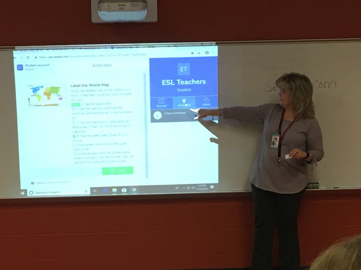 A big thank you to Jill Hines and Vicki Duff for sharing instructional technology tools with our ESL teachers! ⁦<a href="/JillHinesRCS/">Jill Hines</a>⁩ ⁦<a href="/VictoriaDuff1/">Victoria Duff</a>⁩ #elemESL