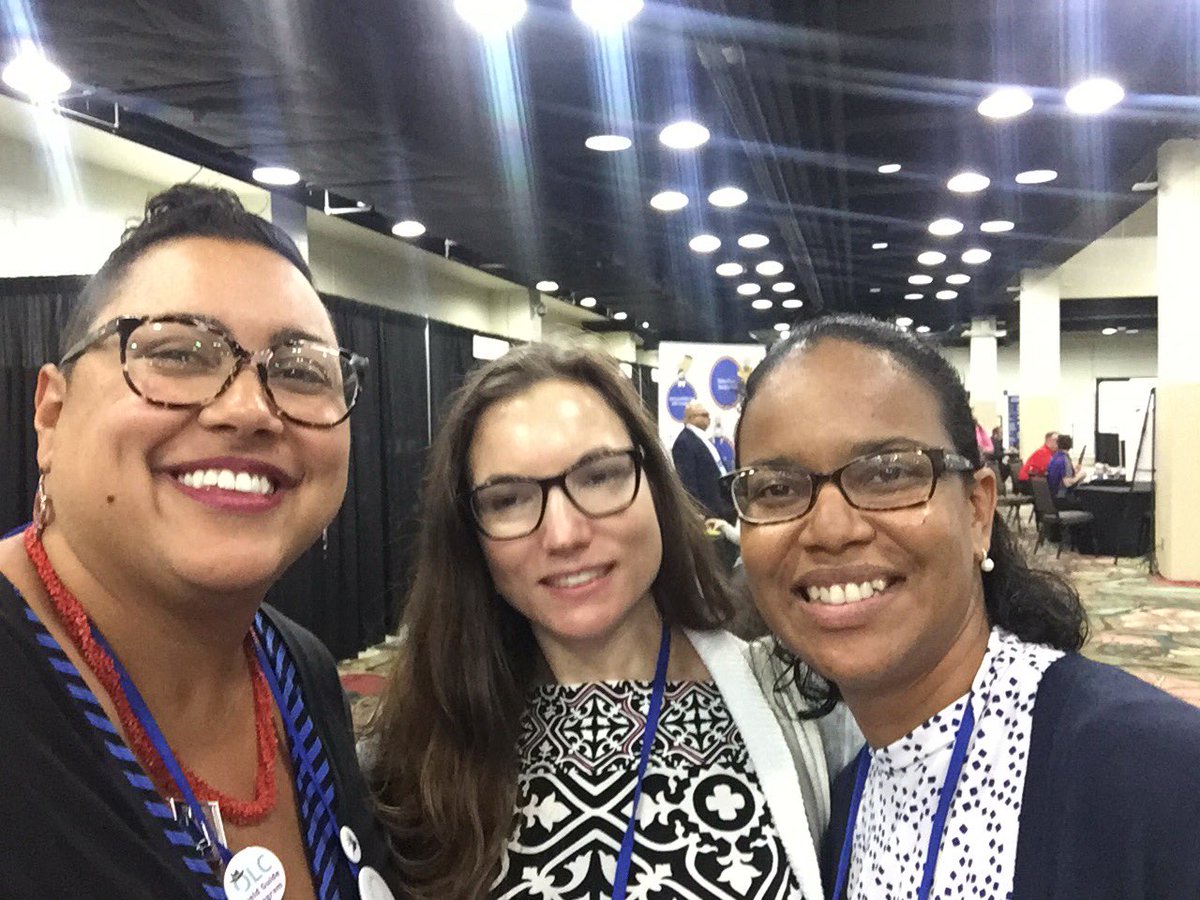 STwumbar's tweet photo. Chilling in the Networking Lounge with the amazing @angelagunder & Jillian Powers!! #OLCAccelerate #olcttk https://t.co/rsnIH06ExR