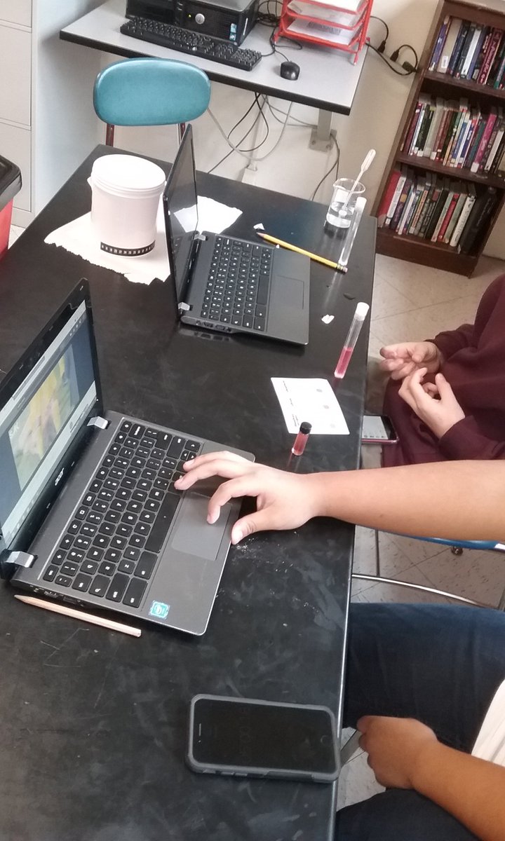 RMSKalenak's tweet photo. 8th graders testing the quality of the water from Duck Pond and using their analysis to build their own water filters.@RMS_Pride #RMStweets https://t.co/kArEvSeUnE