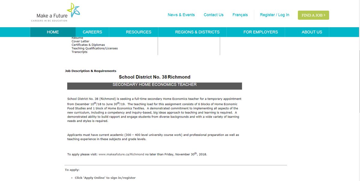 Make A Future - Careers in BC Education tweet media