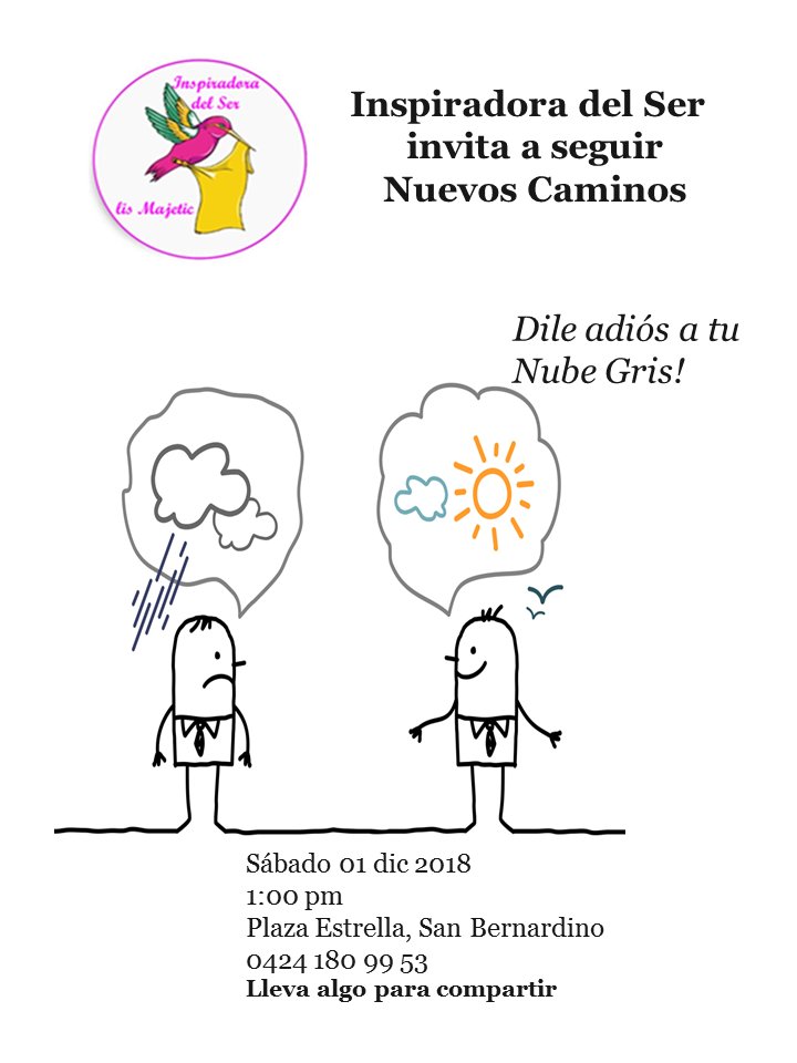 lismajetic's tweet photo. .... Estás en Modo Nube Gris?..... Te invito a SER Sunshine! https://t.co/aqn153wdTq
