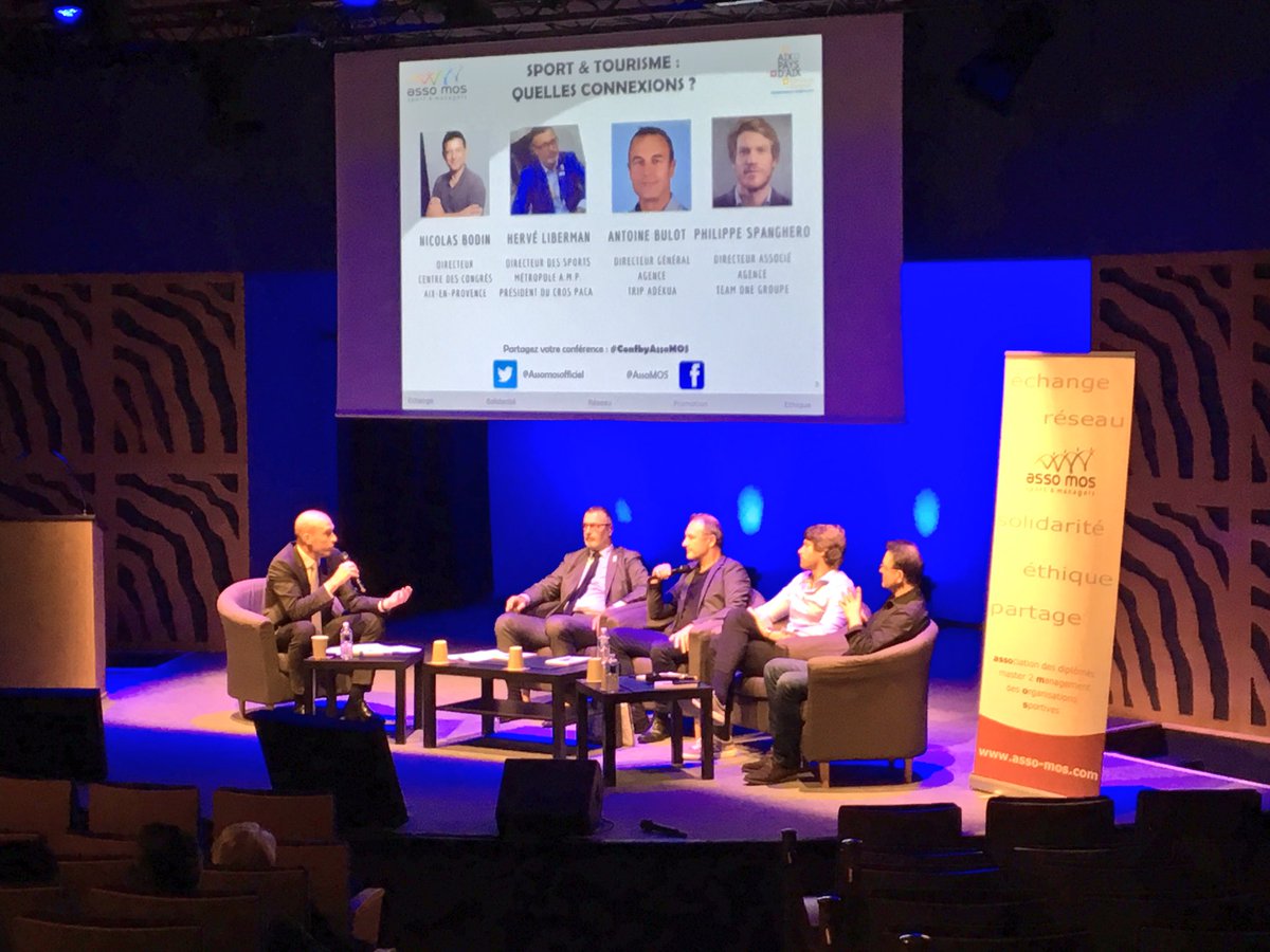 assomosofficiel's tweet photo. Suite de la #ConfByAssoMOS en direct du Palais des Congrès d’Aix-en-Provence 🌐 #AssoMOS #Sport #Tourisme #Conference https://t.co/f7j7G6koPv