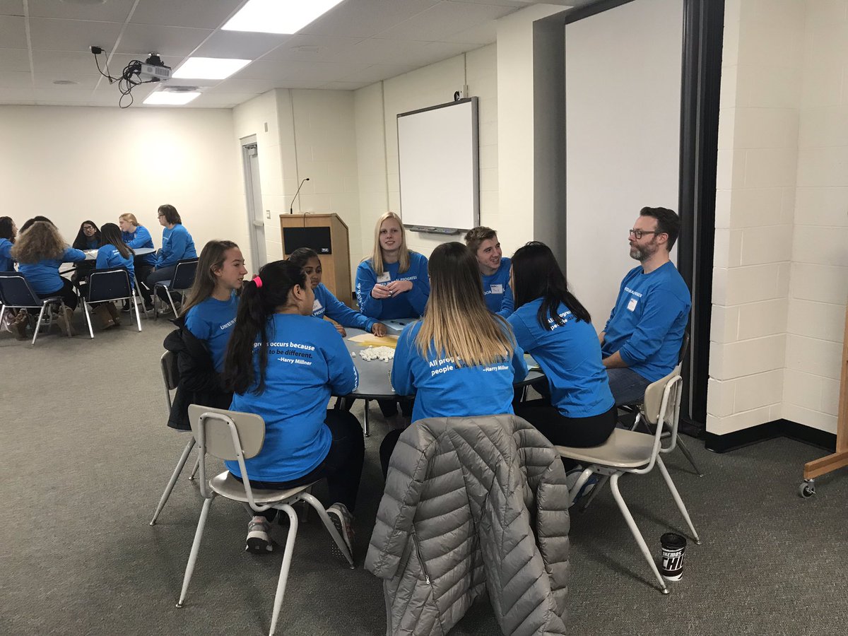 ChristineSermak's tweet photo. Team building and creating action plans to “celebrate and appreciate the commonalities and differences within our OHS school family” #UnitedinSocialProgress https://t.co/w5aUnxDROQ