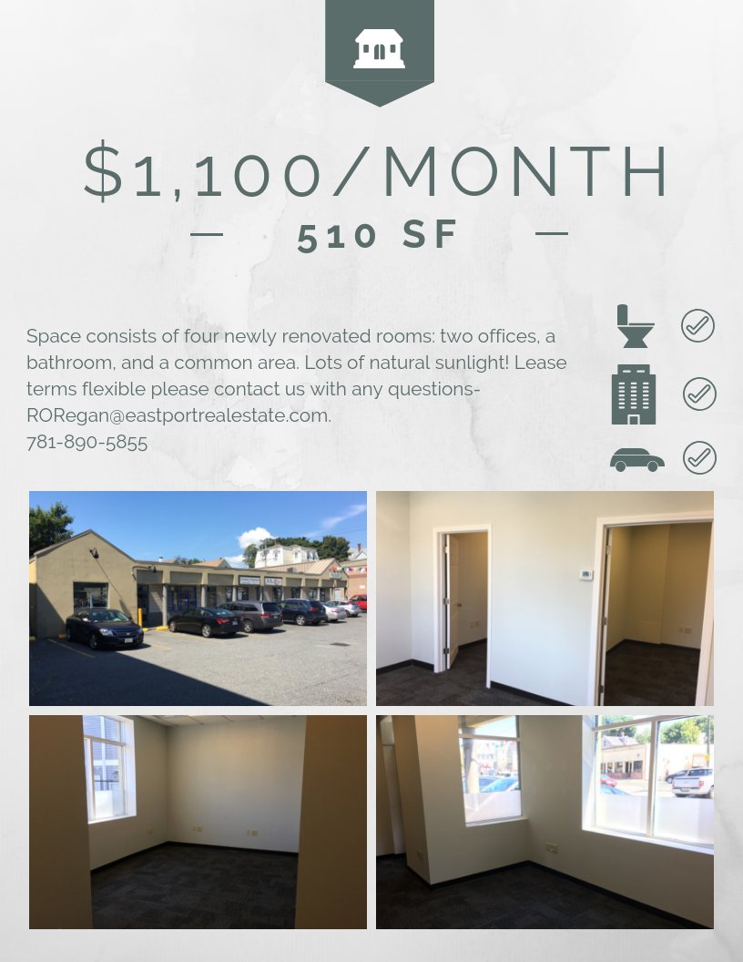 Call Eastport at 781-890-5855 for more details!