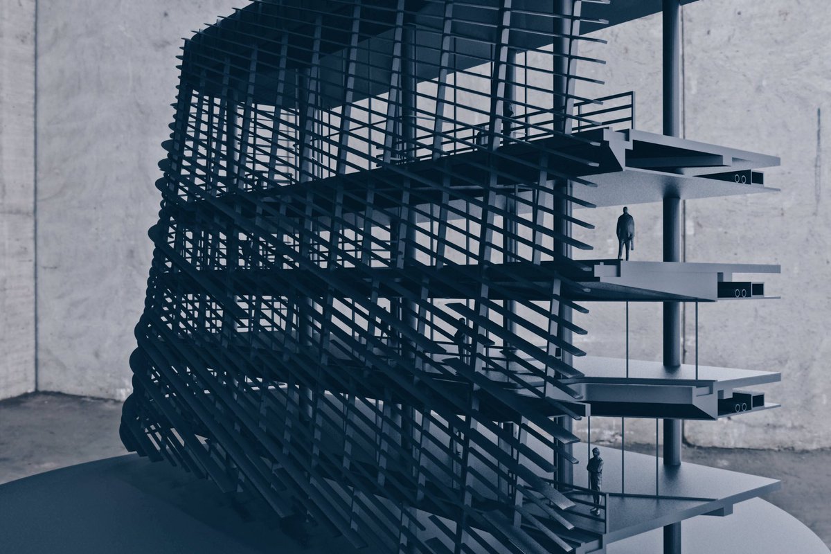 SynthesisDNA's tweet image. From form to detail. Revisiting our #guangzhounanshainternationaltradecenter proposal and testing material options for some new #3DPrints for an upcoming exhibition. 
#synthesisdna #architecture #digitalcraft #3dprinting #architectureporn #archporn #next_top_architects