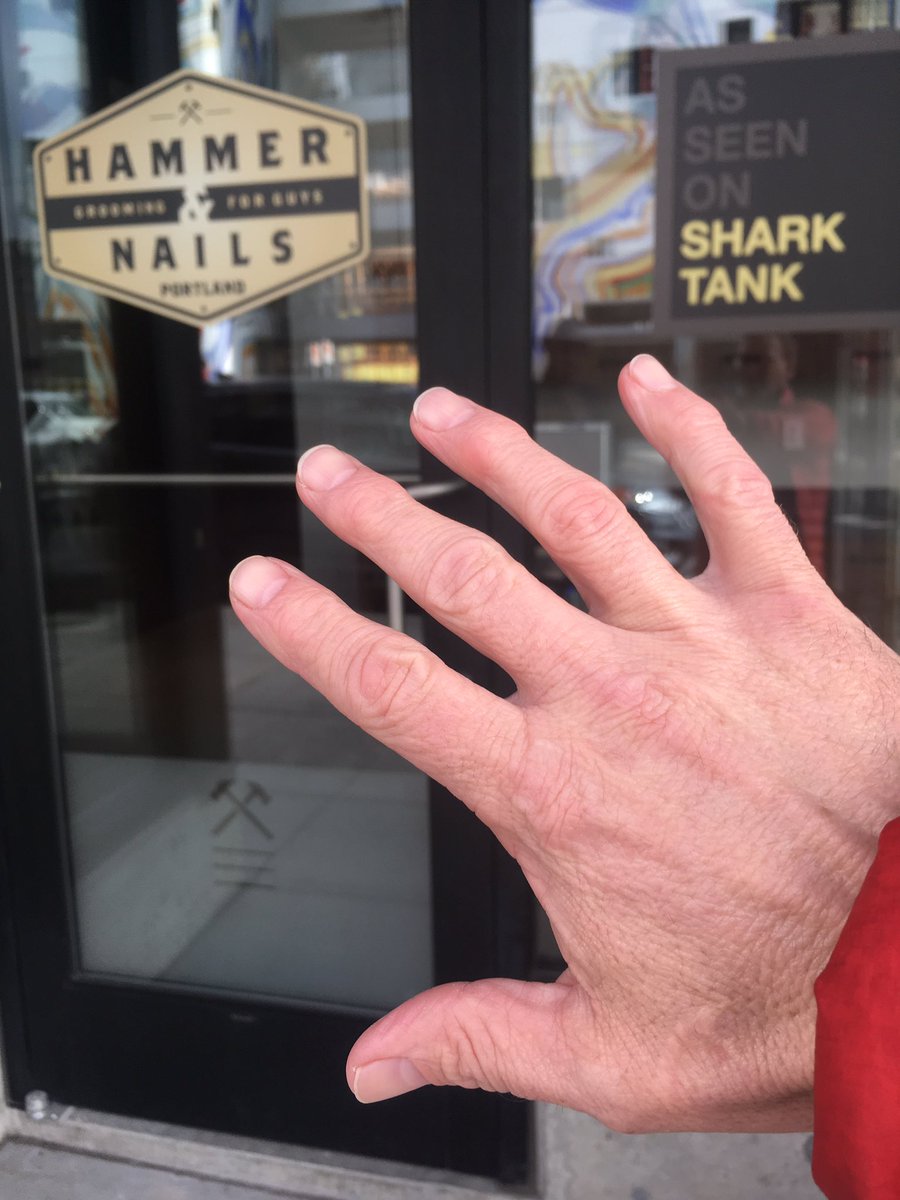 Milwa7's tweet photo. @podnetwork hello Portland!  Ferlin and I stumbled upon @hammerandnails1 and met owner Dr. Keenan Davis who also teaches online for Northeastern University https://t.co/X7kpfsJey8