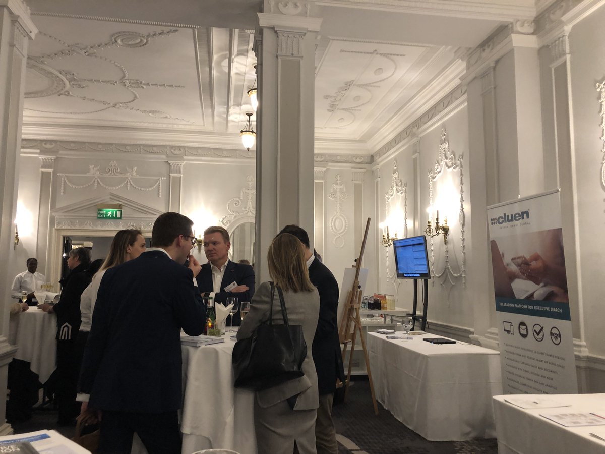 CluenEncore's tweet photo. A few photos from last week's #AESCGlobal Conference in #London. Thank you @TheAESC for having #Cluen at your event! Proud to sponsor the #executivesearch profession through #bestpractices and #innovation @KarenGreenbaum https://t.co/SusCSakf2R